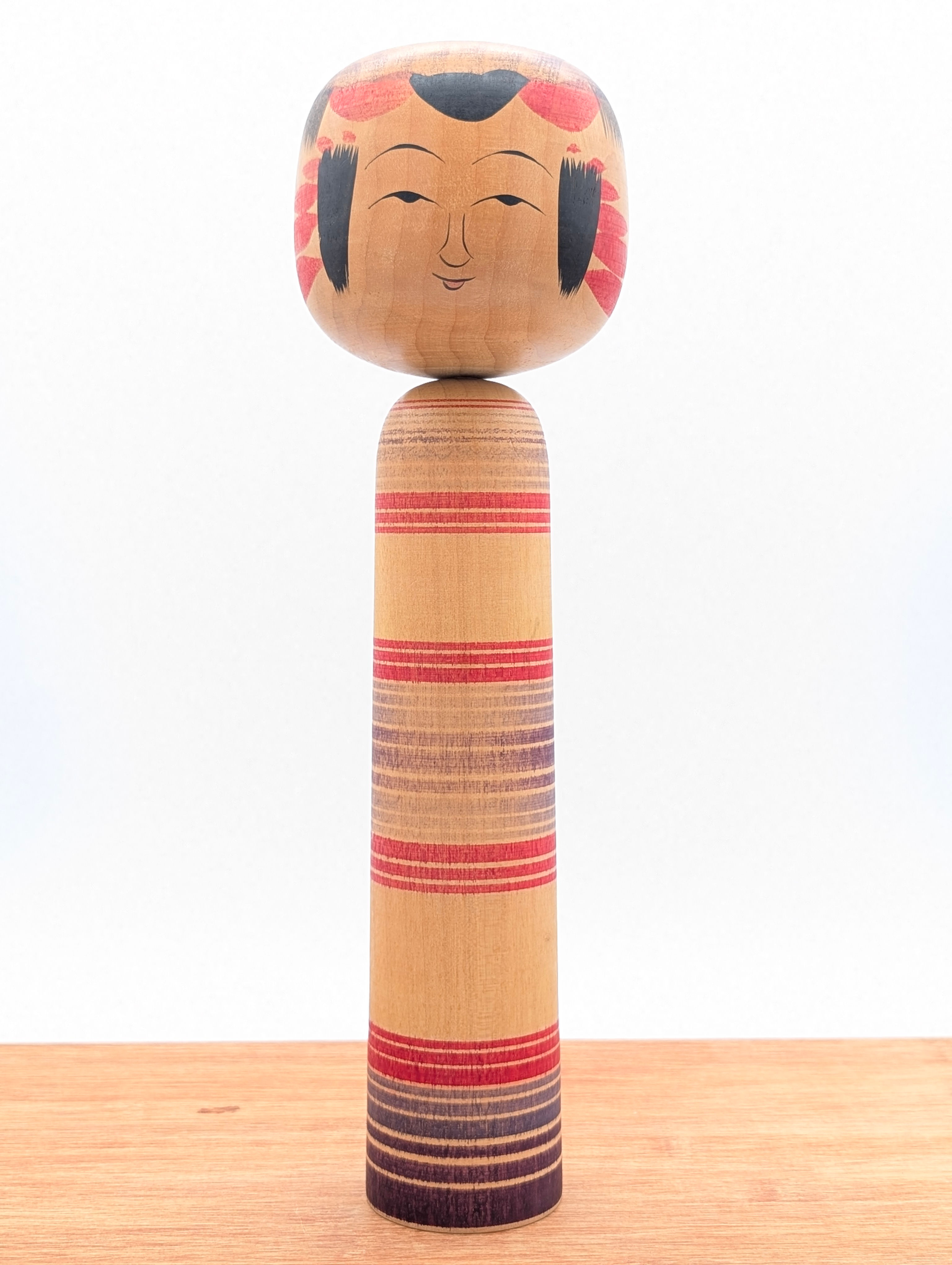 Poupée Japonaise Vintage - Kokeshi Traditionnelle Vintage