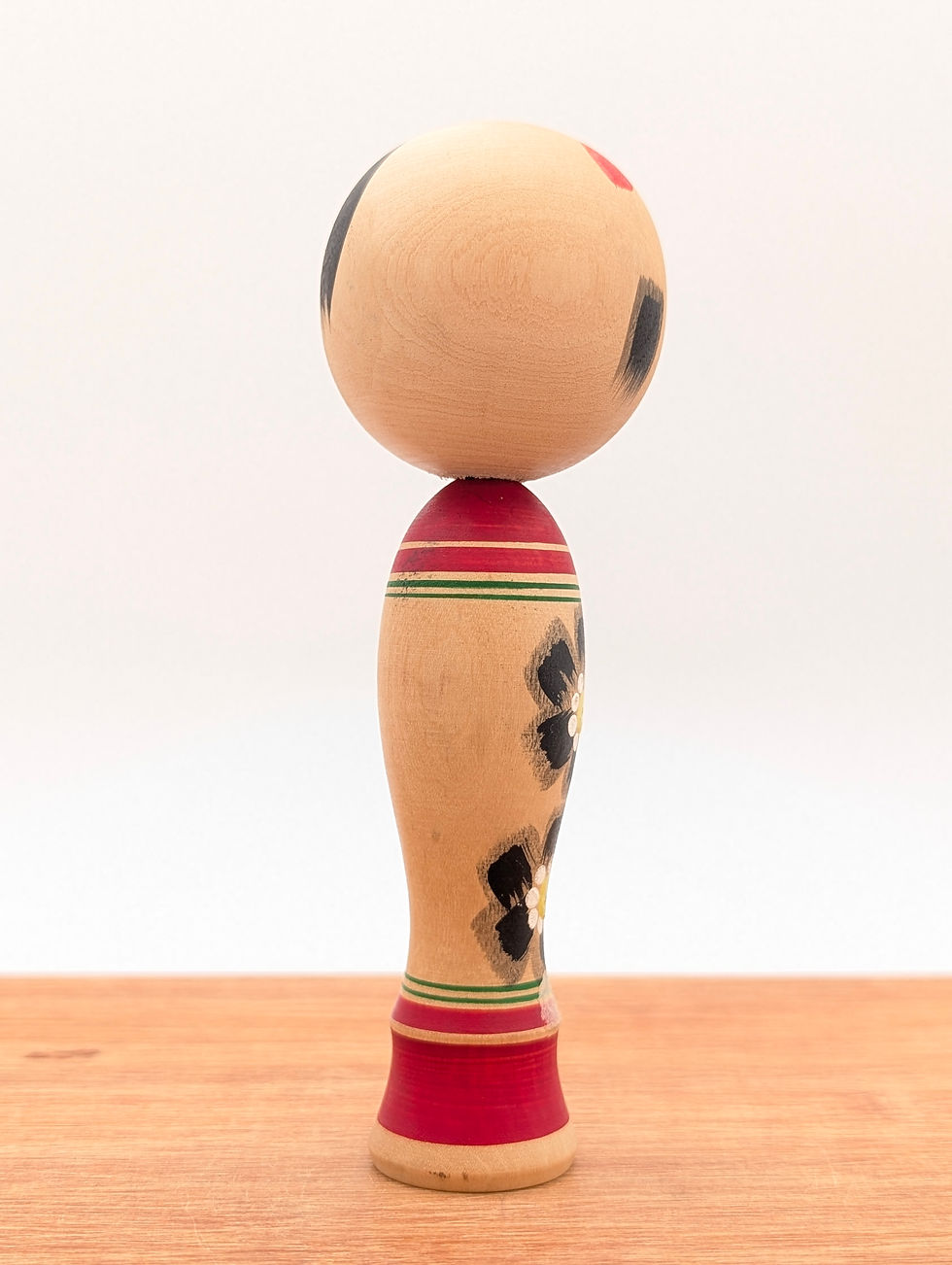 Miniature : Poupée Kokeshi vintage - Katsusaka Onsen 14,5 cm