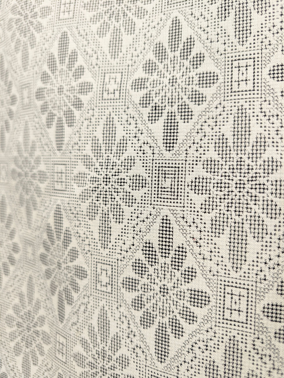 Miniature : Haori Vintage Clair  – Motif Géométrique