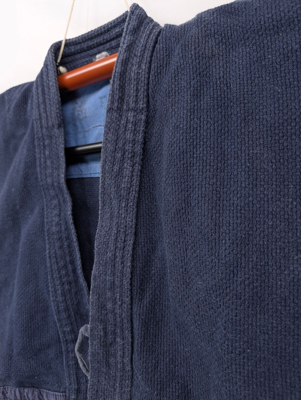Miniature : Veste Kendōgi Vintage - Coton Indigo Sashiko