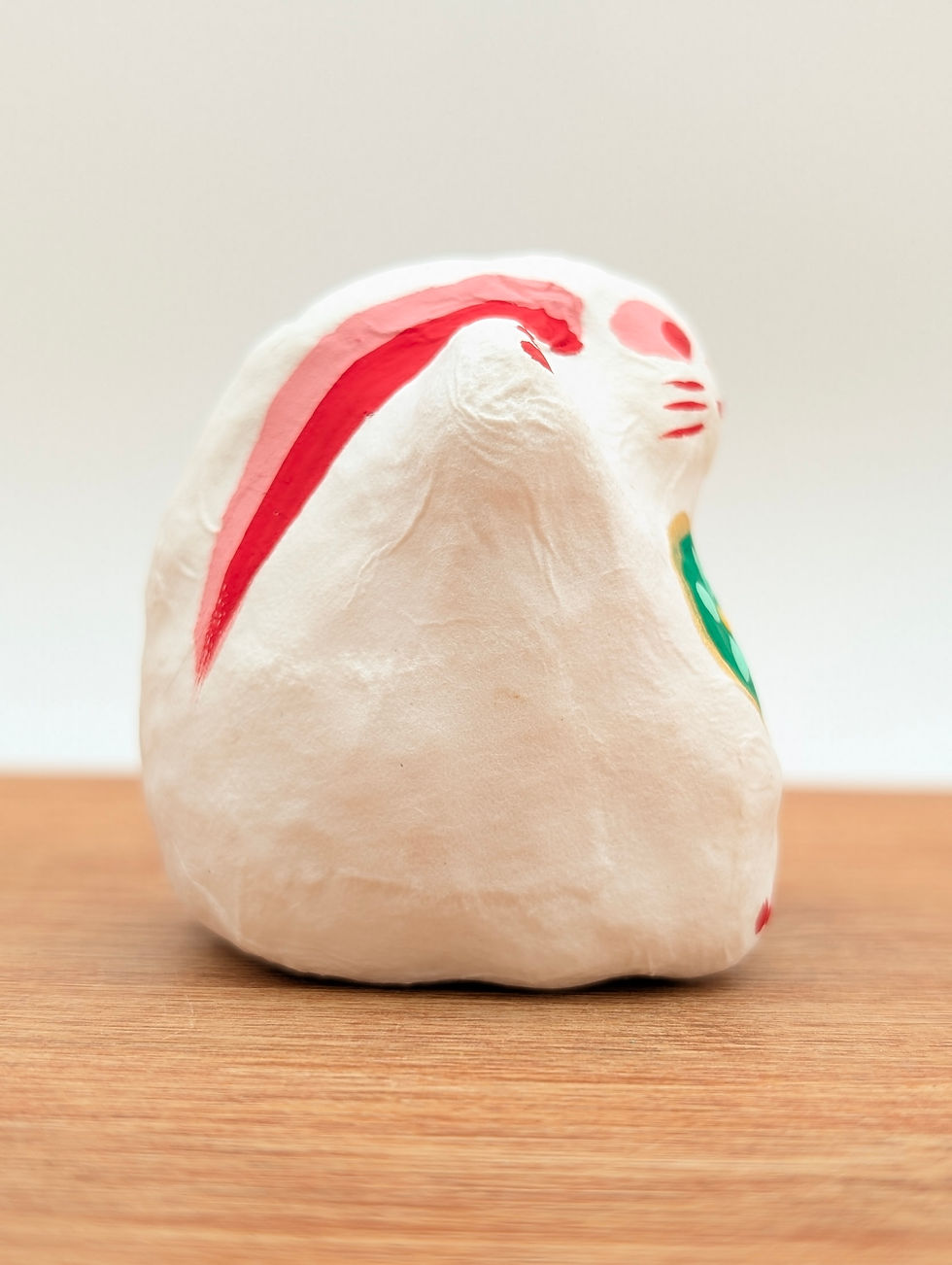Miniature : Lapin Usagi en Washi de Gokayama Figurine Porte-bonheur Artisanale 6.5cm