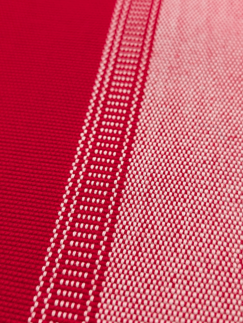Miniature : Obi Vintage Hanhaba Rouge - Design Graphique et Minimaliste Chic