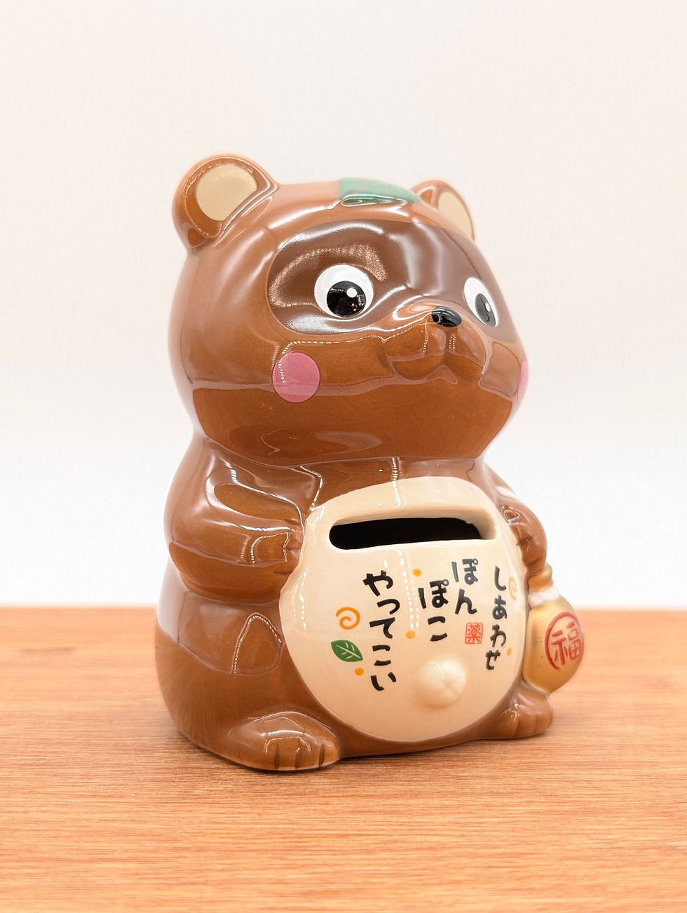 Miniature : Tirelire Tanuki porte-bonheur - Neuf