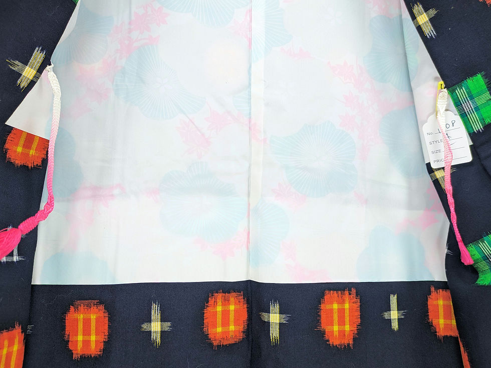 Miniature : Haori Japonais vintage 