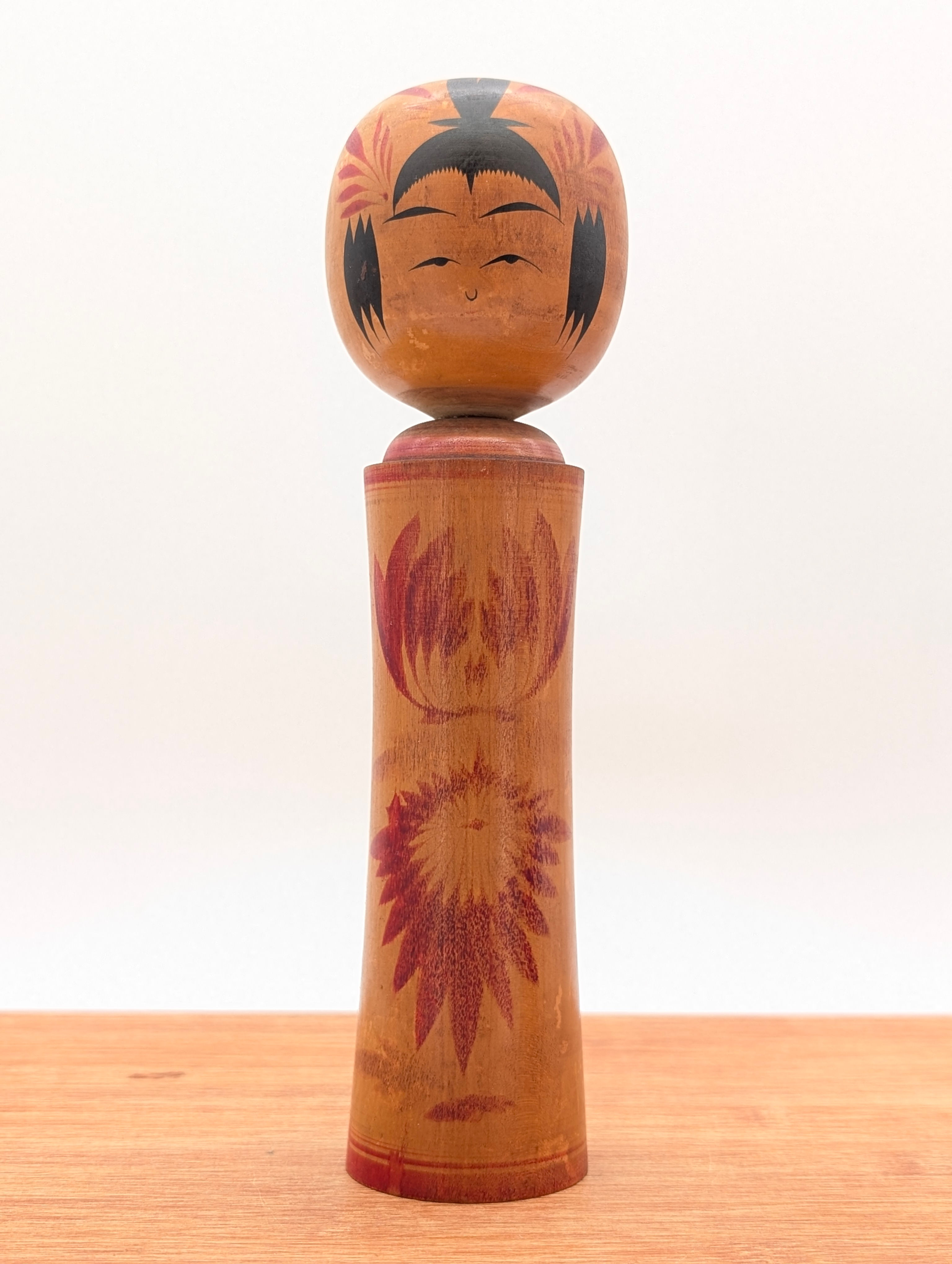 Kokeshi Naruko Vintage (21 cm) – L'Authenticité Patinée