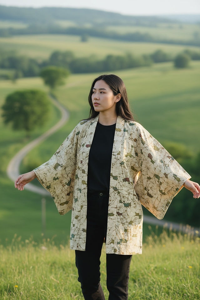 Haori traditionnel vintage - Le style intemporel
