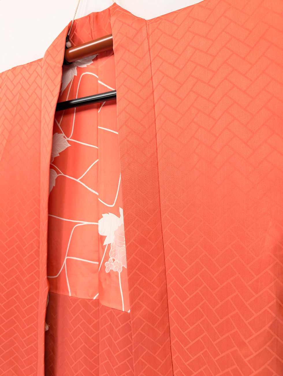 Miniature : Haori Vintage - Veste Japonaise Fushia de 