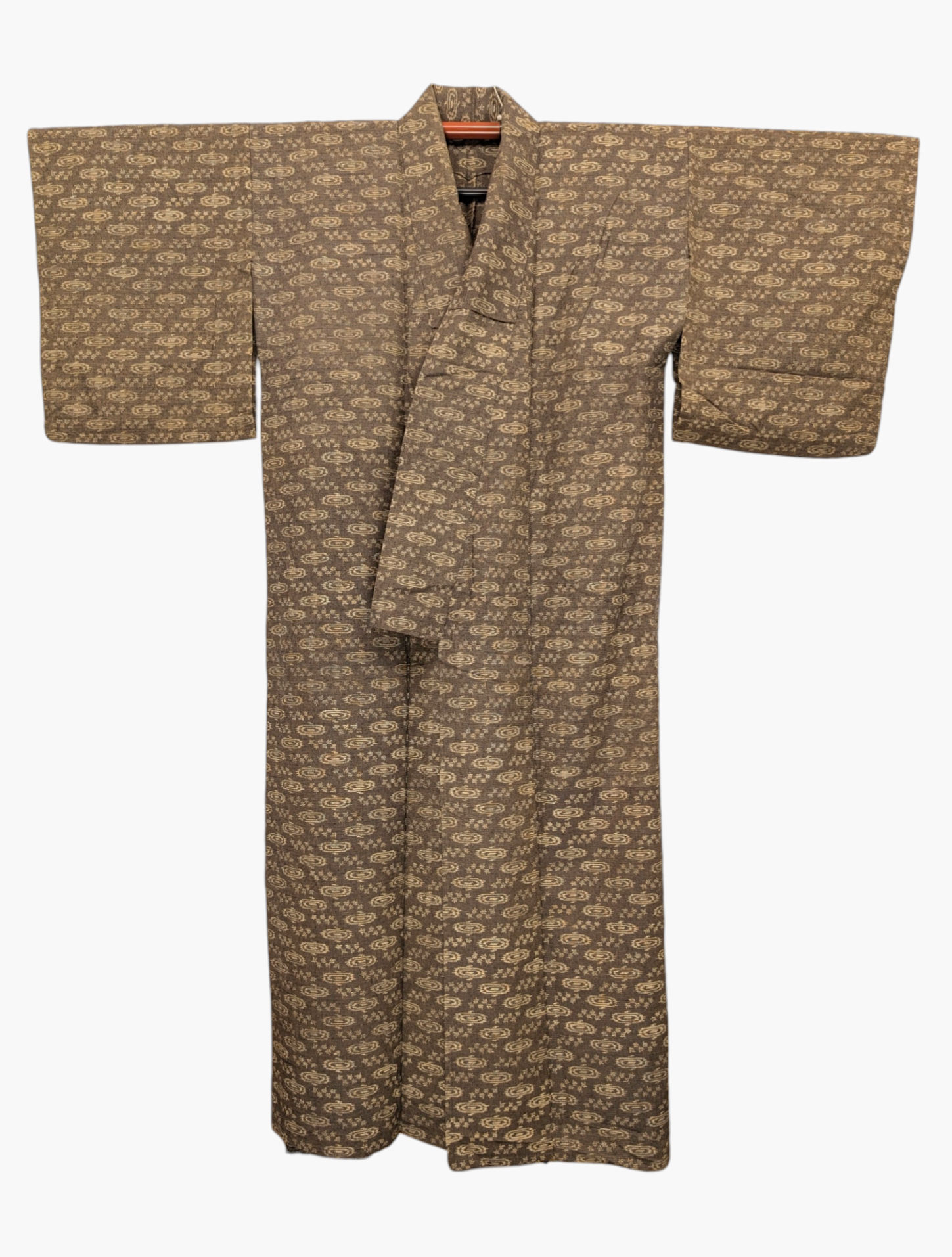 Kimono Femme Vintage Brun