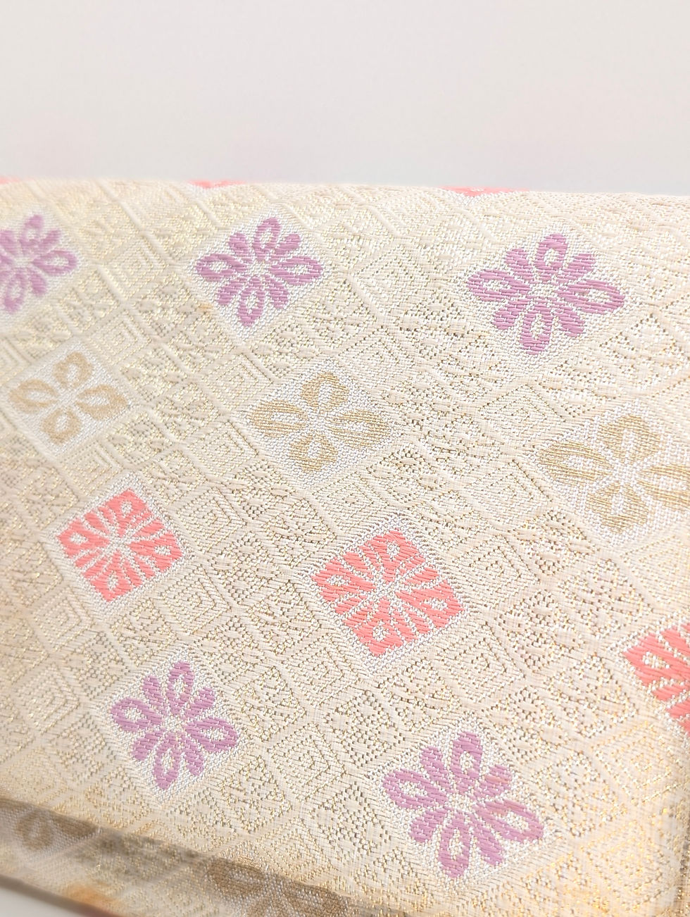 Miniature : Pochette Vintage Japonaise - Motifs Géométriques & Floraux