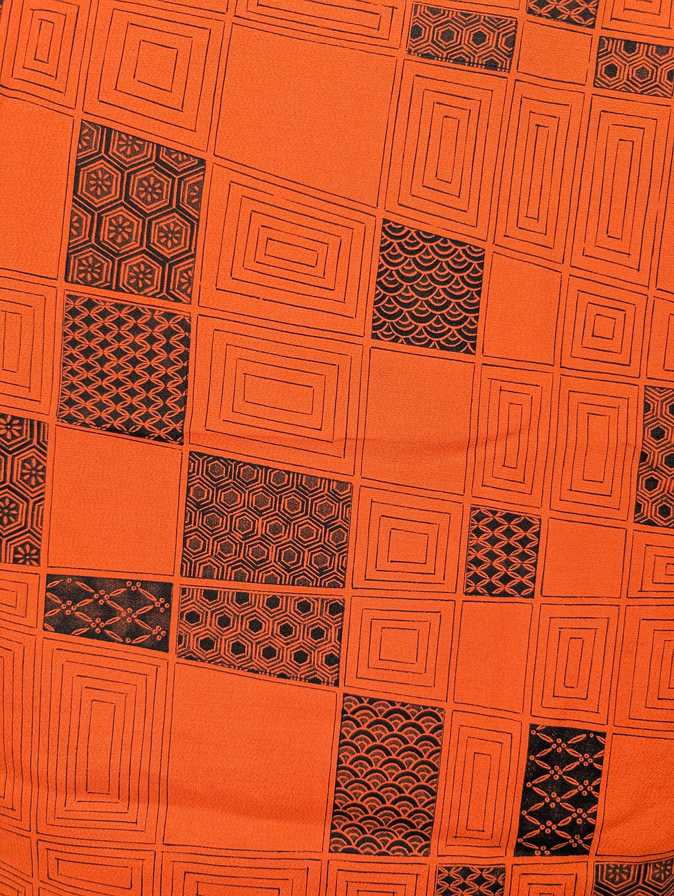 Miniature : Haori Orange Vintage - Veste Japonaise Traditionnelle 