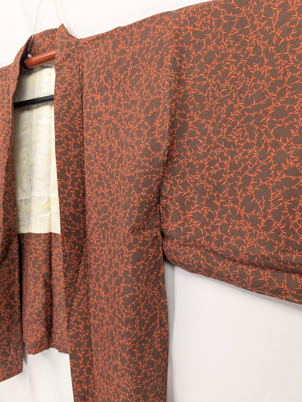 Miniature : Veste Haori Marron Vintage - Veste Traditionnelle Japonaise 