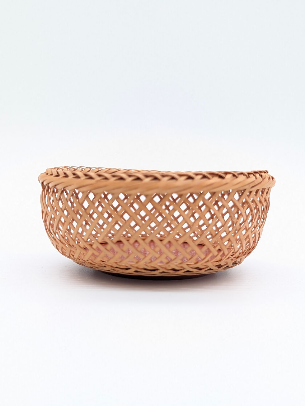 Miniature : Mini Corbeille en Bambou Tressé Japonais - 8cm Neuf 