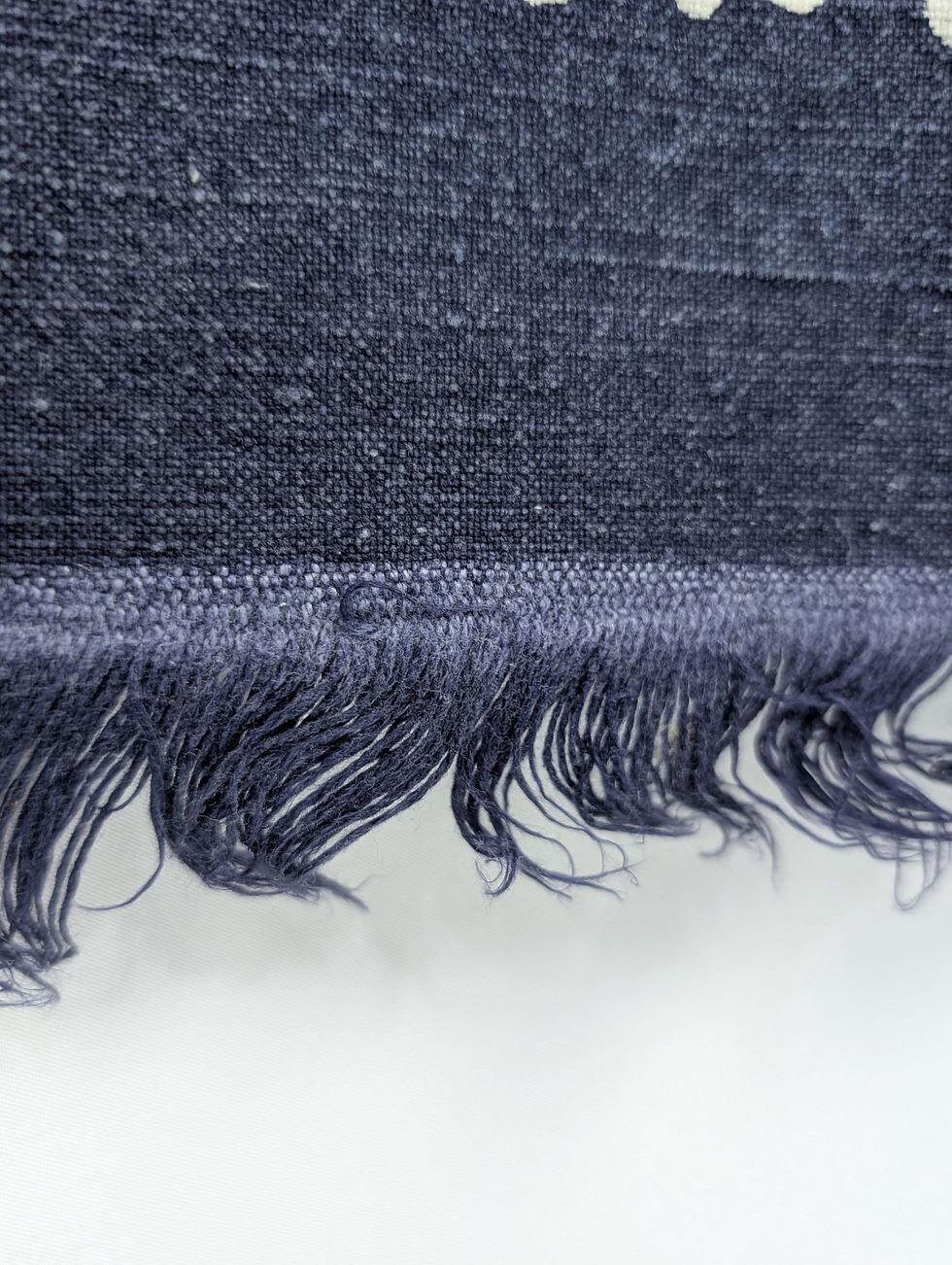 Miniature : Tablier Maekake Vintage - Bleu Indigo Patiné - Coopérative De Sapporo