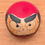 Miniature : Daruma en Bois Vintage - Figure protectrice "Benediction"