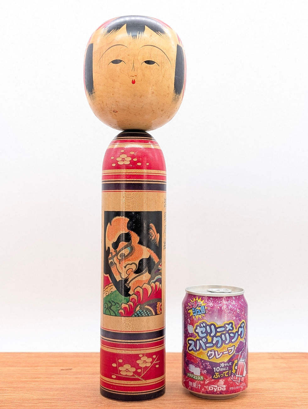 Miniature : Grande Poupée Kokeshi Japonaise Vintage Unique 37cm