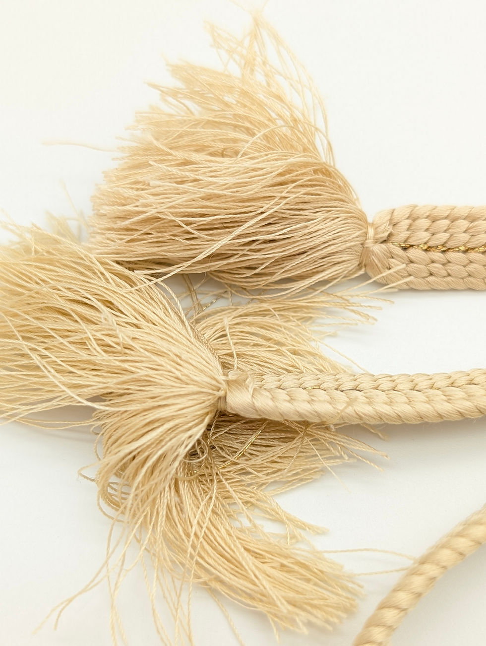 Miniature : Obijime Vintage Beige - Accessoire Ceinture Kimono 