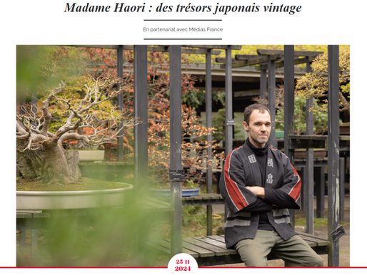Extrait de l'article de Madame Figaro sur Madame Haori