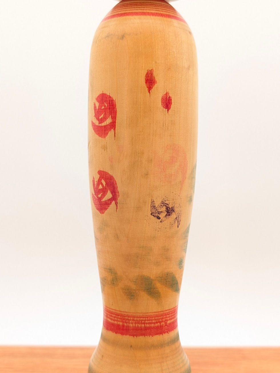 Miniature : Grande Kokeshi Vintage Zao (31 cm) - L'Élégance Wabi-Sabi