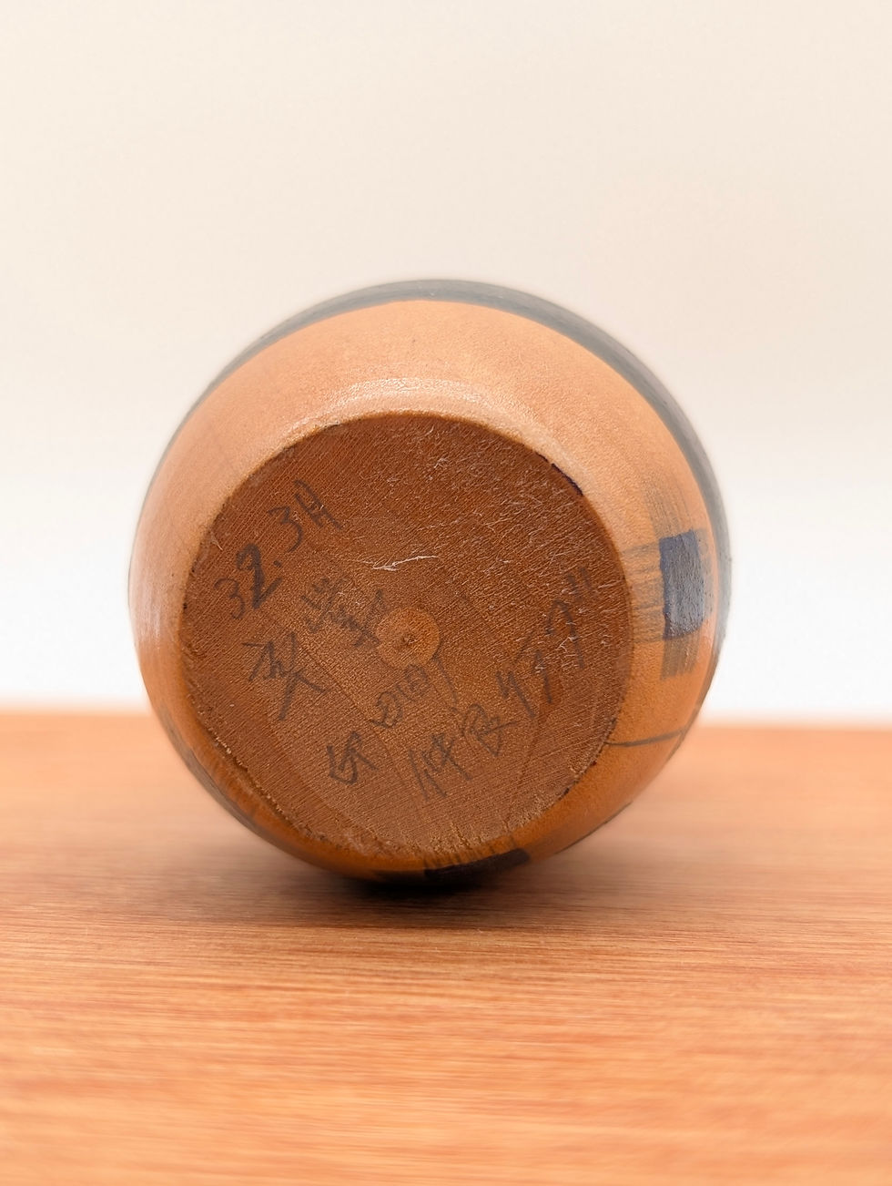 Miniature : Petite Kokeshi vintage Omiyage - Tête pivotante 10,5cm