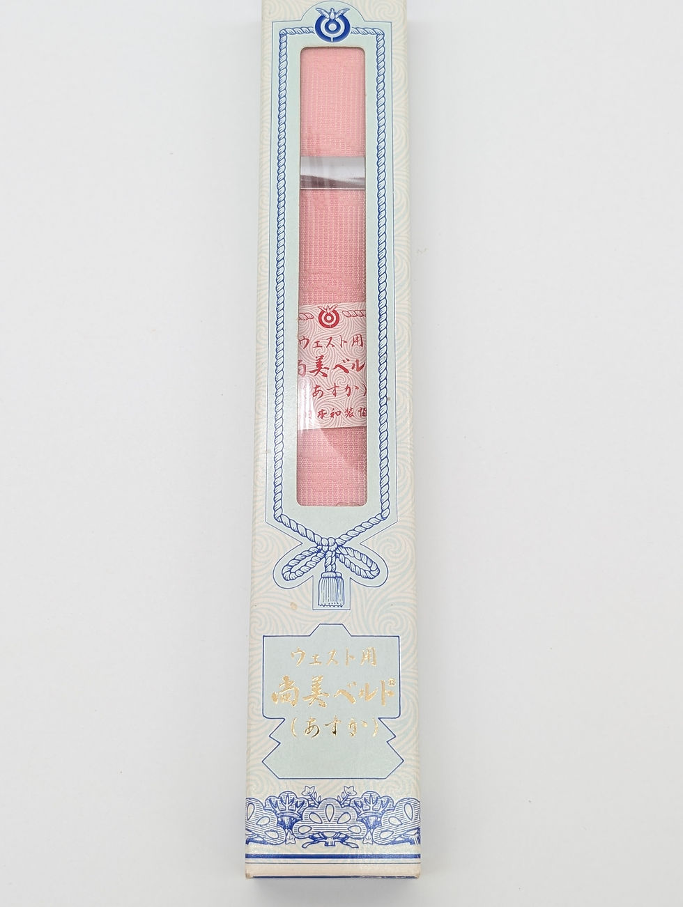 Miniature : Ceinture Élastique Shomi Belt Asuka Rose - Taille Kimono & Yukata
