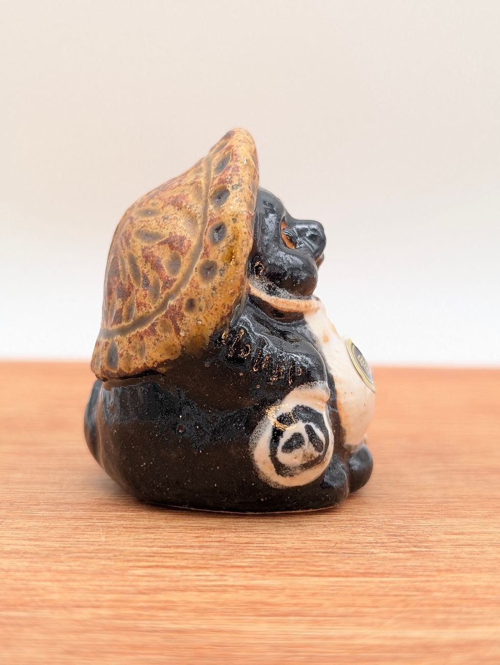 Miniature : Petit Shigaraki Yaki Tanuki Neuf en Céramique (6cm)