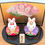 Miniature : Figurines Hinamatsuri Usagi et Décor 