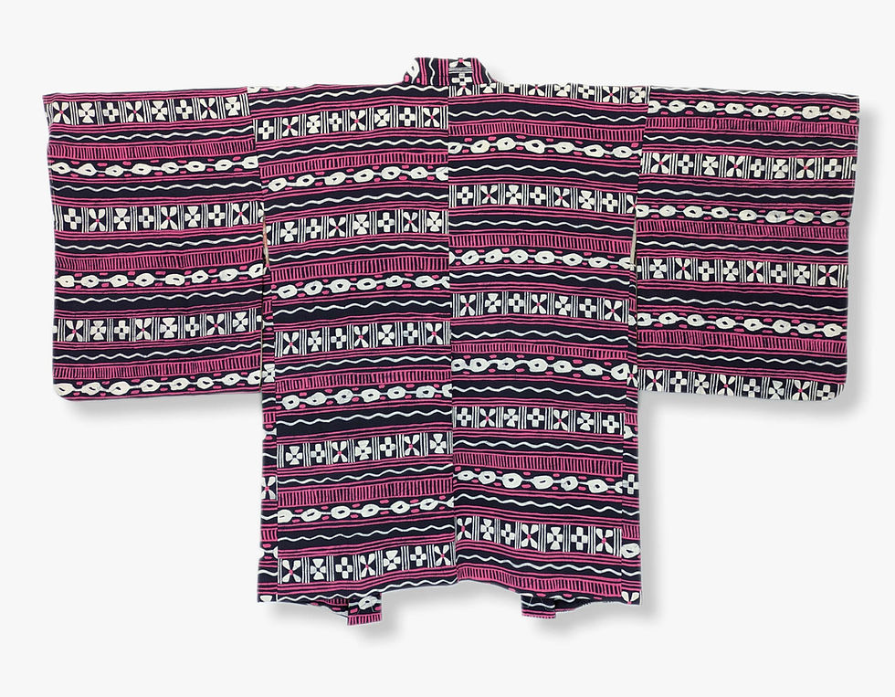 Miniature : Haori japonais vintage 