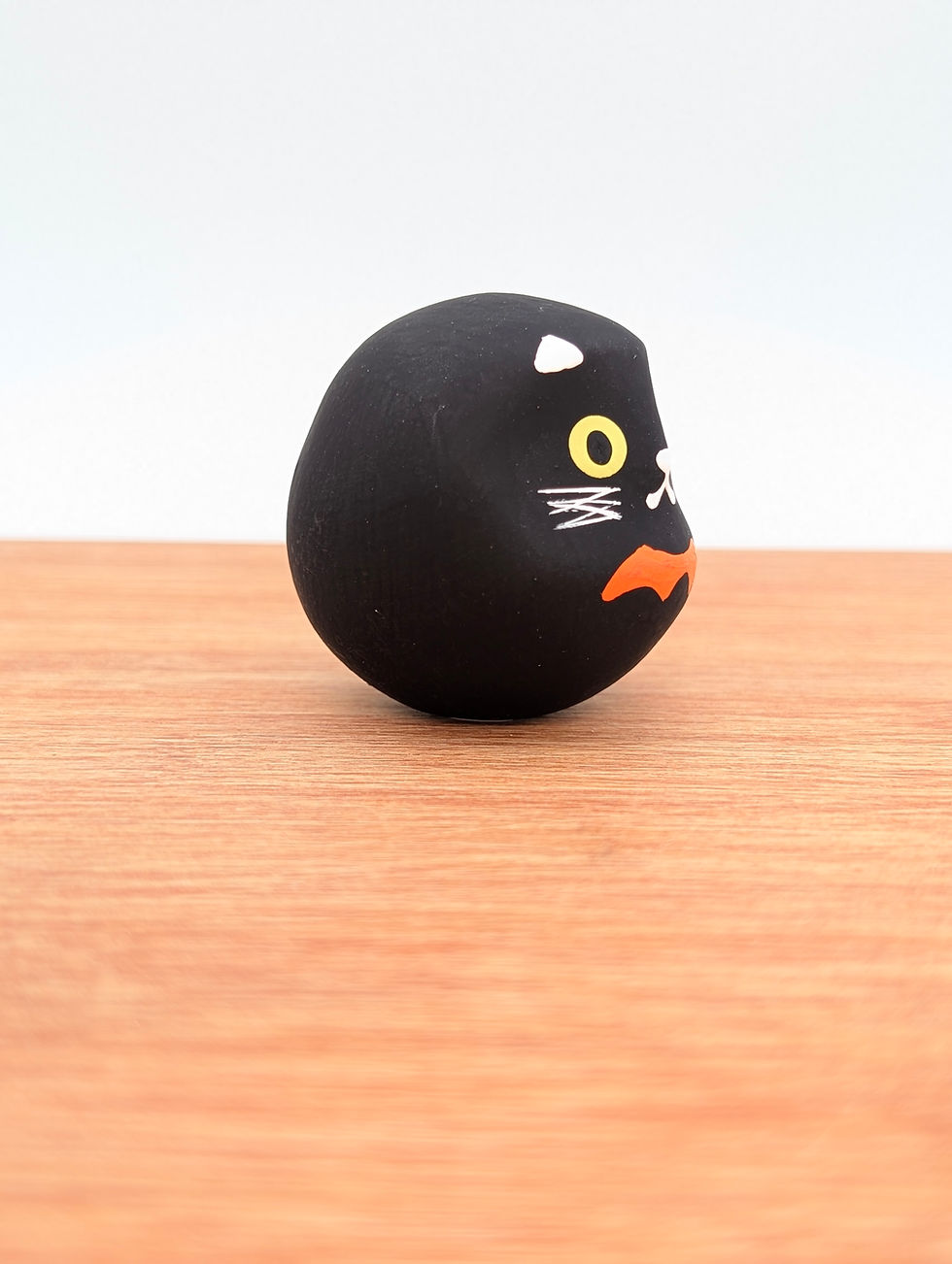 Miniature : Kuroneko Daruma - Édition Halloween
