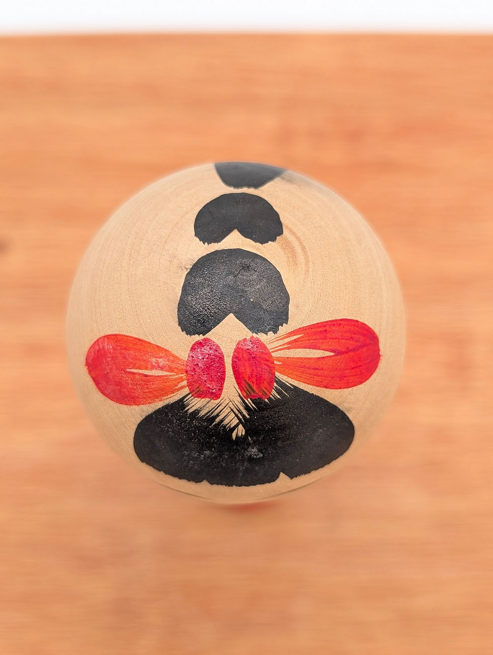 Miniature : Poupée Kokeshi vintage - Katsusaka Onsen 14,5 cm