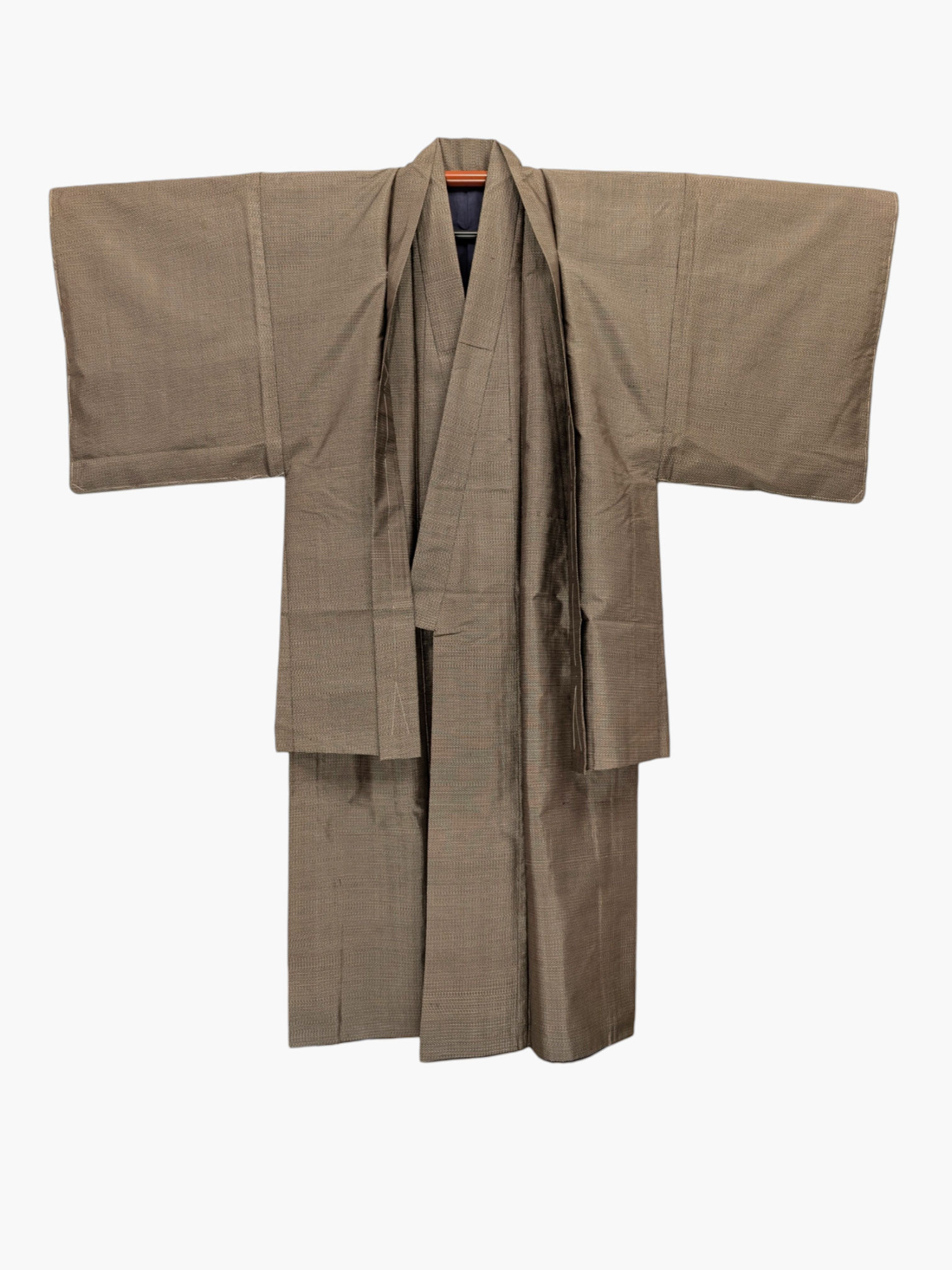 Ensemble Kimono et Haori Homme - Soie Bronze & Céramiques
