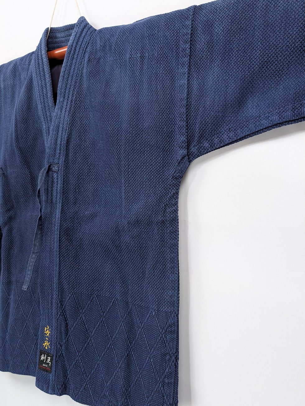 Miniature : Veste Kendogi Vintage en Coton Indigo S – Veste Japonaise