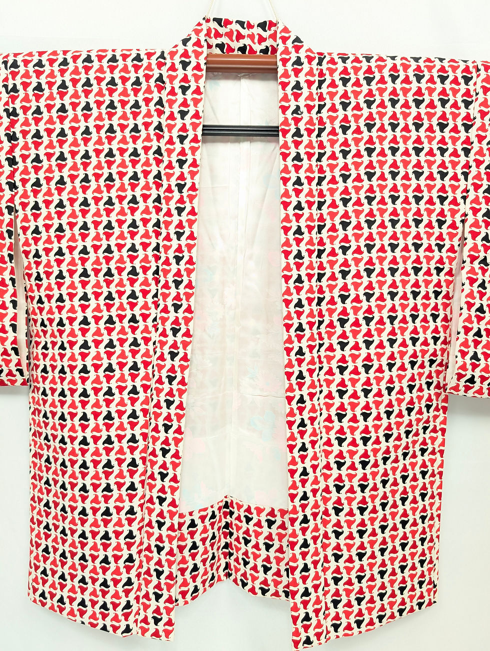 Miniature : Veste Haori Vintage Tricolore - Veste Kimono Japonaise 