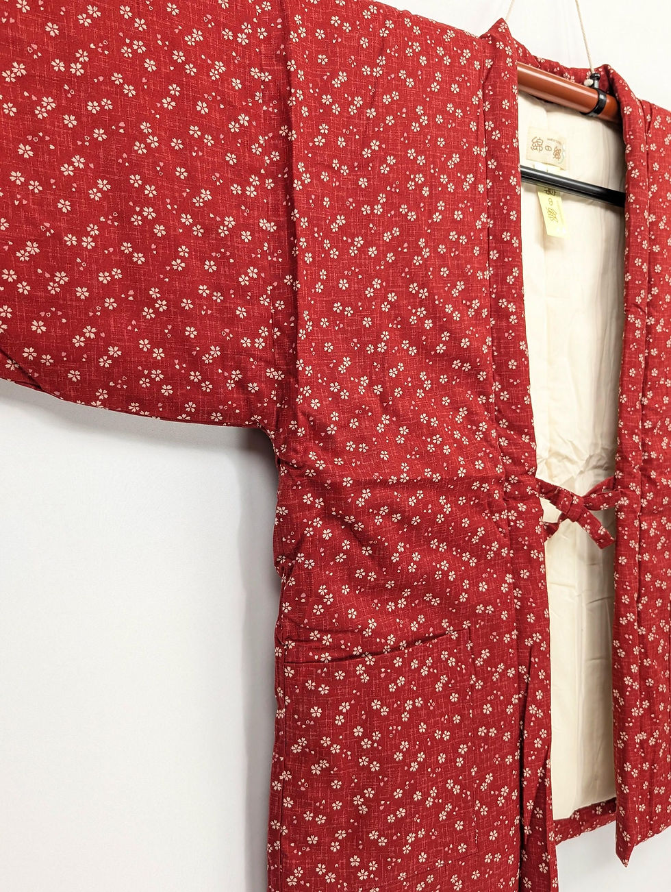 Miniature : Veste Hanten Neuve - Rouge Et Sakura - Coton Matelassé - M/L