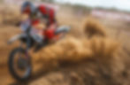 Motocross bike trick