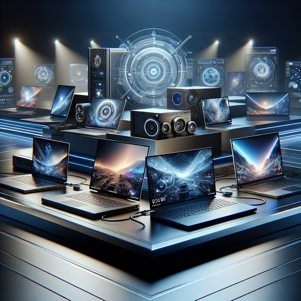Futuristic Laptop