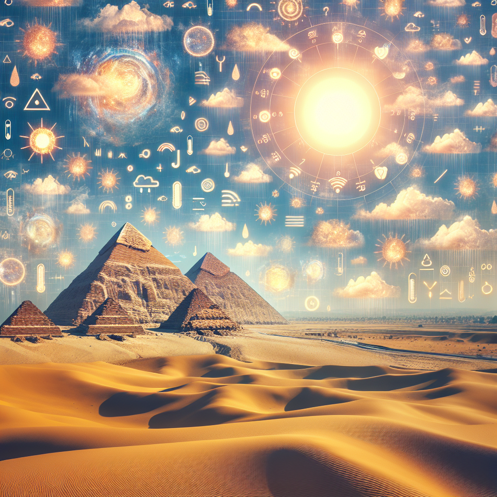 Egyptian Desert Landscape