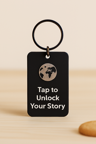 NFC Smart Keychain – Tap to Unlock Your Story | Where To Spot | Where ...