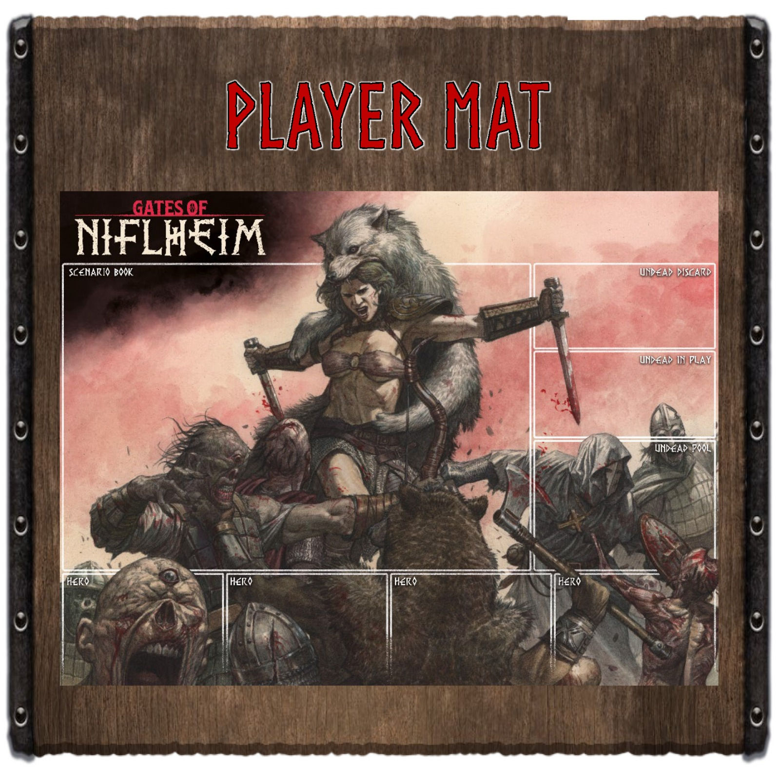 Gates Of Niflheim - Player Mat
