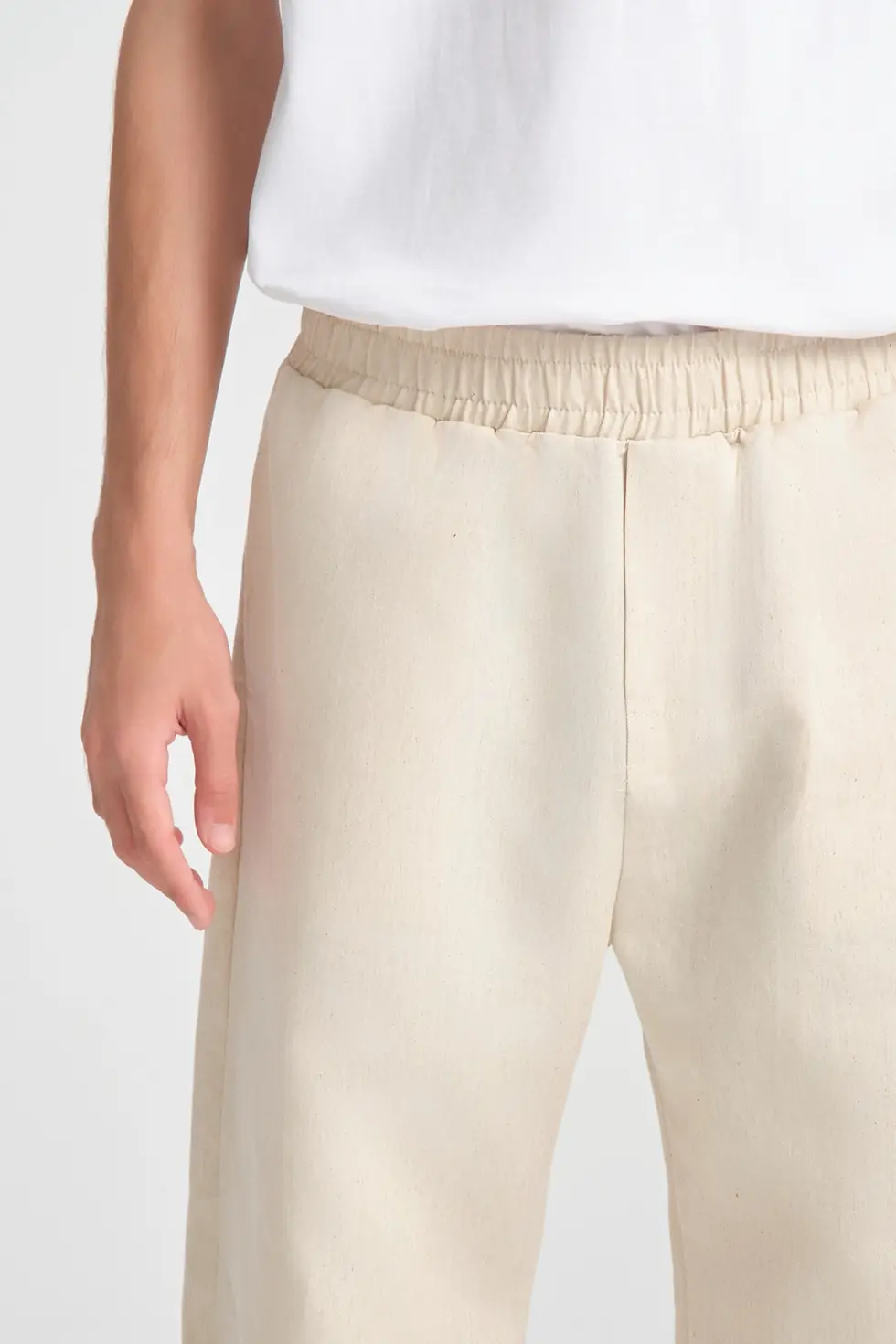 Küçük resim: Bej Keten&Hemp Erkek Pant MOIRA