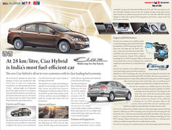 Ciaz Advertorial