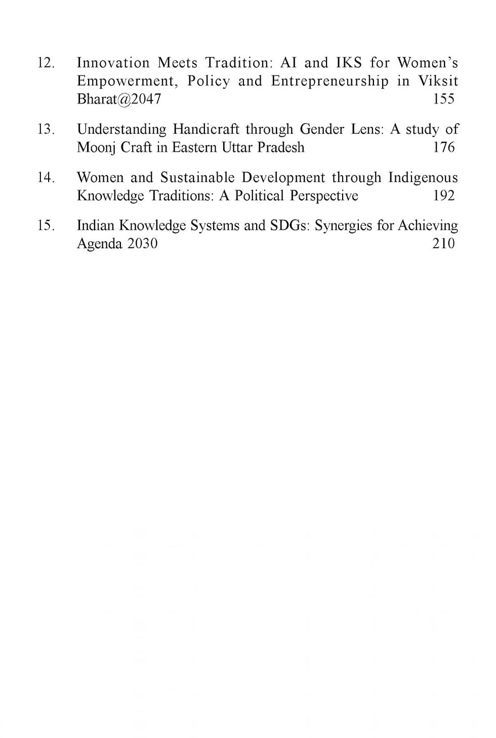 Thumbnail: Indian Knowedge System In the Contemporary World: Women, Power And Empowerment