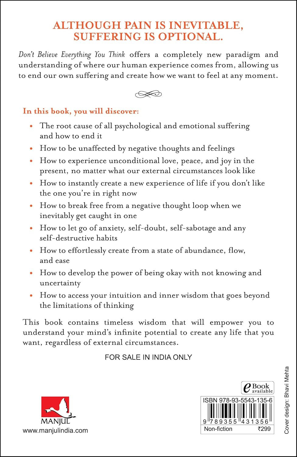 Thumbnail: Don't Believe Everything You Think (English) by Joseph Nguyen