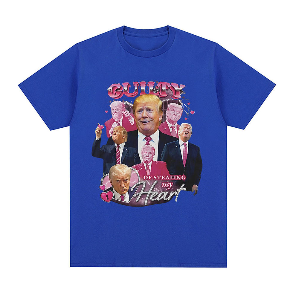 Thumbnail: Funny Guilty of Stealing My Heart T Shirt Men Women High Quality 100% Cotton Sof