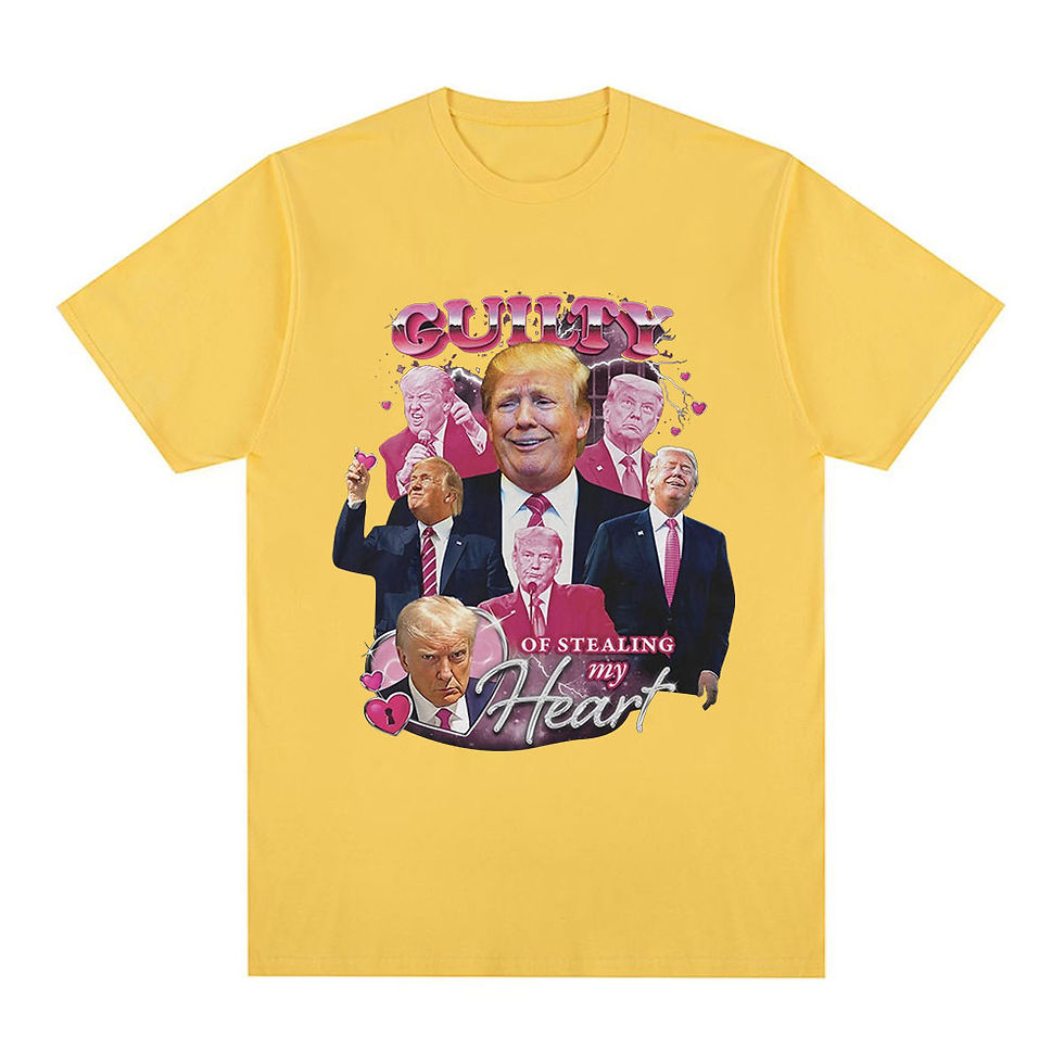 Thumbnail: Funny Guilty of Stealing My Heart T Shirt Men Women High Quality 100% Cotton Sof