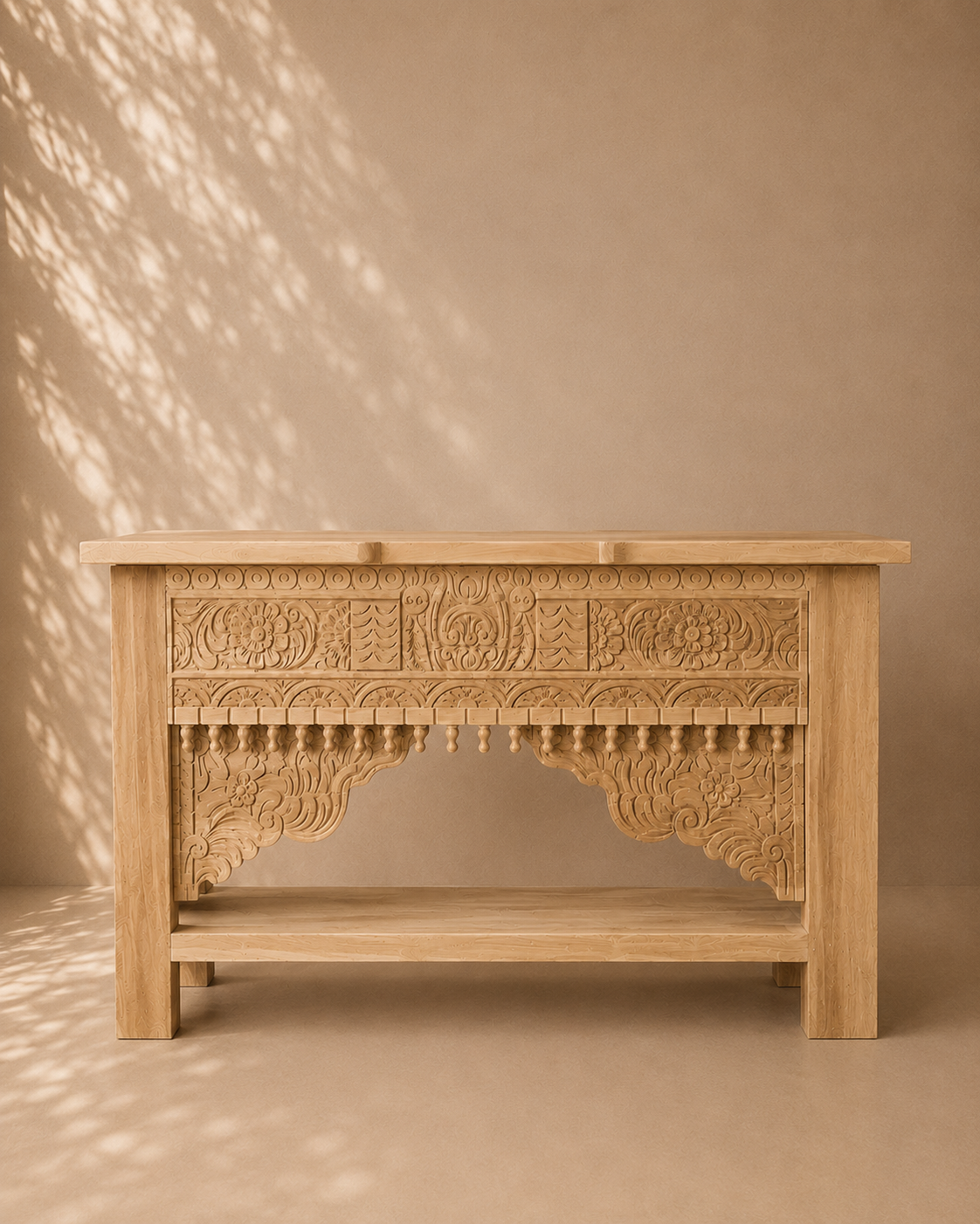 Carved Sidetable