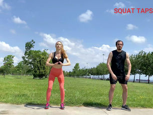 Squat Toe Taps