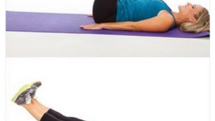 Pilates Lying Frog Kick
