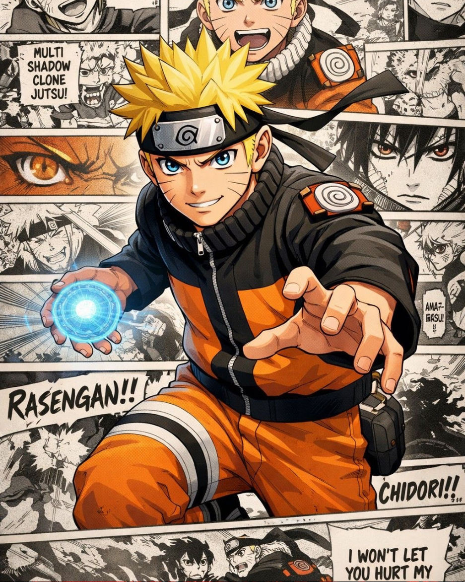 Thumbnail: Naruto Theme / Premium NFC Acrylic Anime Keychain
