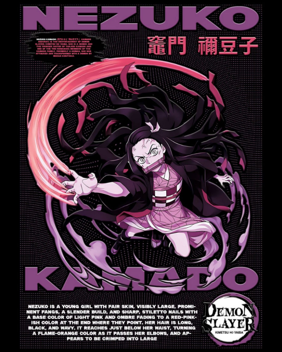 Thumbnail: Demon Slayer Nezuko Theme/ Premium NFC Acrylic Anime Keychain
