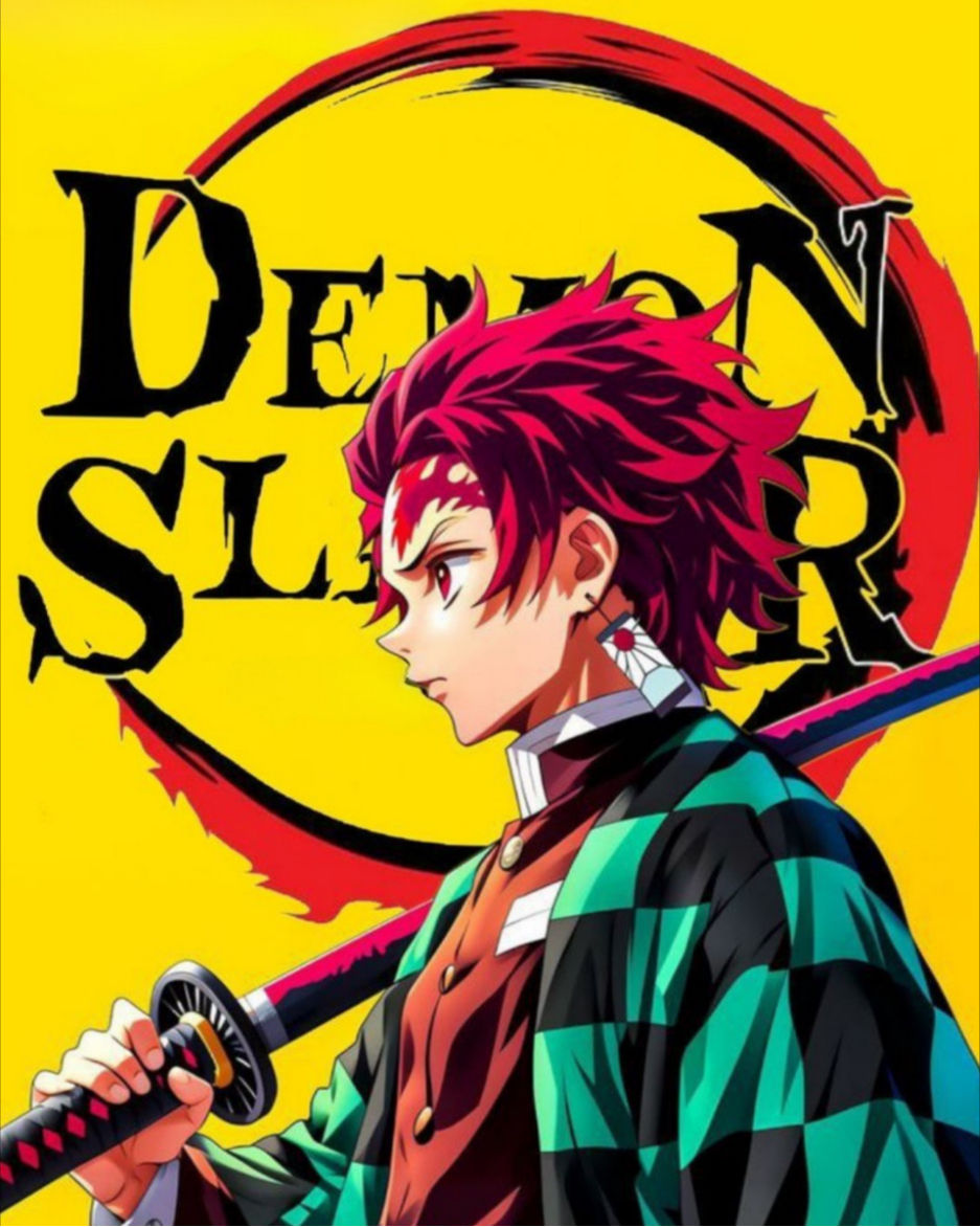 Thumbnail: Demon Slayer Tanjiro Kamado Theme/ Premium NFC Acrylic Anime Keychain